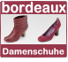 bordeaux Damenschuhe