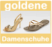 goldene Damenschuhe