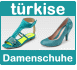 türkise Damenschuhe